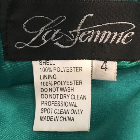 La Femme Prom Dress - Picture 7 of 8